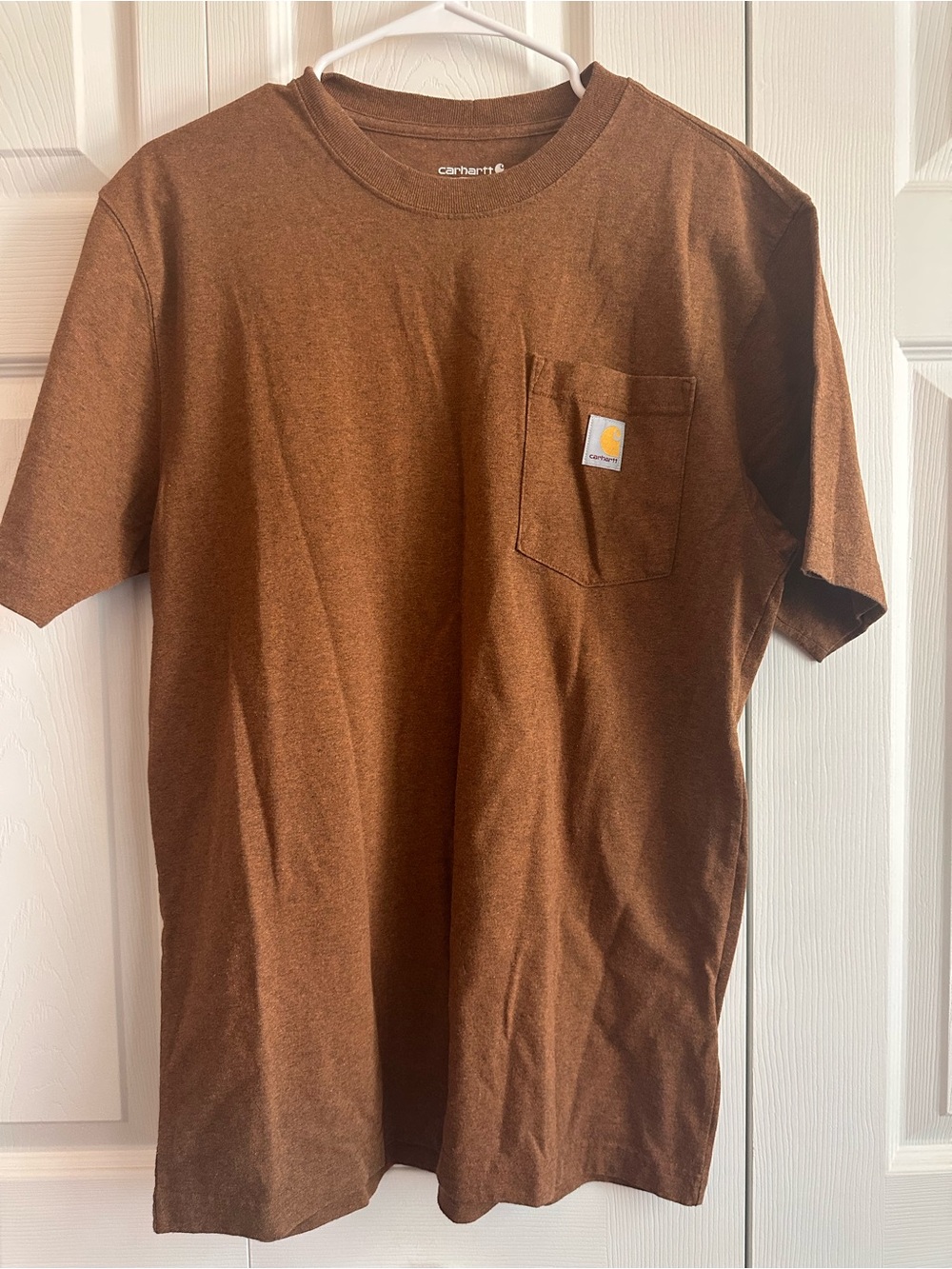 Carhartt Brown Short-Sleeve Pocket Tee